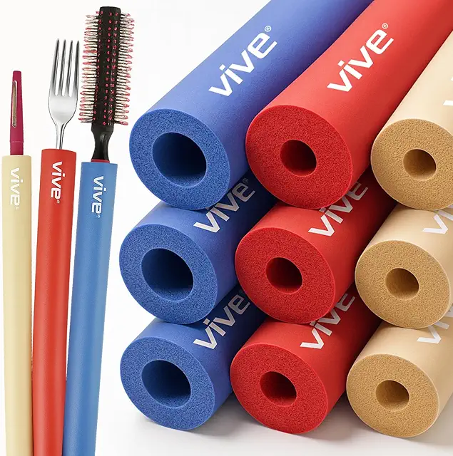 Foam Grip Tubing Assorted Sizes — Dressing & Daily Living