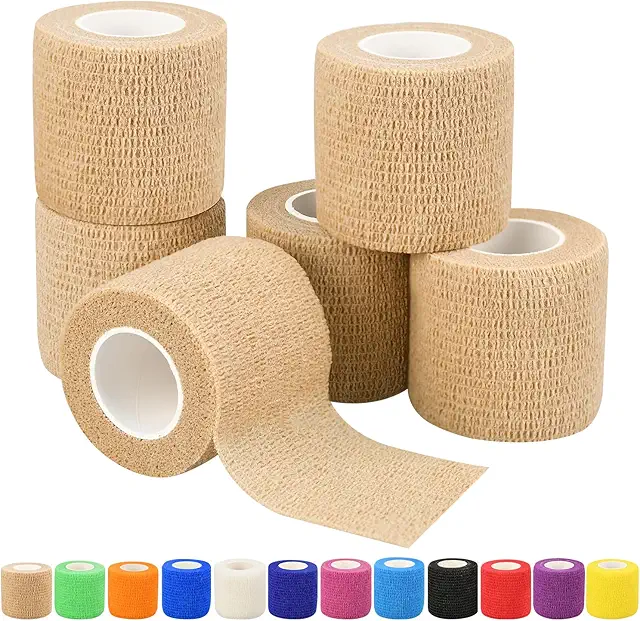 Self Adherent Cohesive Bandage Wrap — Bathroom Safety